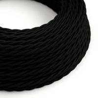 Strijkijzersnoer Zwart (gevlochten) - viscose | 10cm | Creative-Cables | Creative-Cables | Creative-Cables | Creative-Cables | Creative-Cables | | | - thumbnail