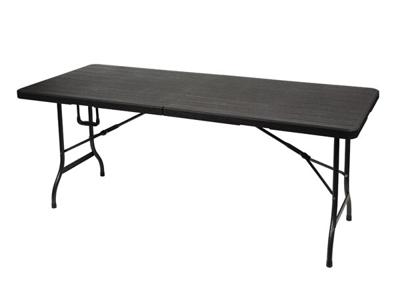 Perel folding table wood Campingtafel Zwart FP180W Belastbaarheid (gewicht) (max.) 100 kg
