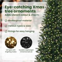 VidaXL Kunstkerstboom met 300 led met standaard groen 240 cm pe en pvc - thumbnail