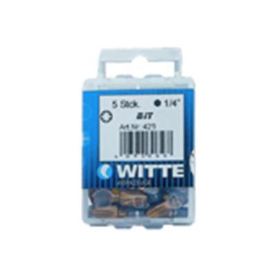 Set van tips WITTE Torx TX 20 5 Stuks