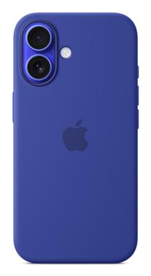 Apple Silicone MagSafe Hoesje iPhone 16 Ultramarine - thumbnail