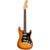 Fender American Performer Timber Stratocaster Honey Burst elektrische gitaar met deluxe gigbag - thumbnail