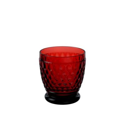 VILLEROY & BOCH - Boston coloured - Waterbeker Red 10cm 0,33l VILLEROY & BOCH - Boston coloured - Waterbeker Red 10cm 0,33l