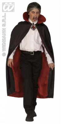 Luxe gevoerde cape (115cm)