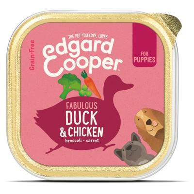 Hond kuipje pup eend box 150g Edgard & Cooper - Edgard en cooper Hond kuipje pup eend box 150g Edgard & Cooper - Edgard en cooper