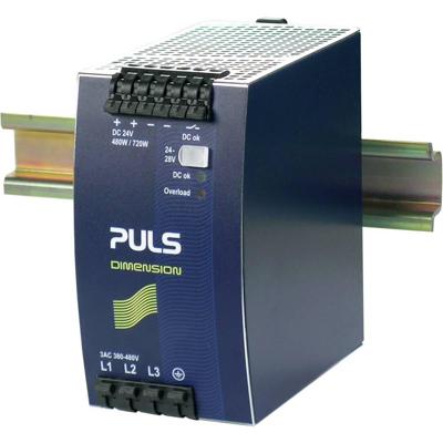PULS QT20.241 DIN-rail netvoeding 24 V/DC 20 A 480 W Aantal uitgangen:1 x Inhoud 1 stuk(s)