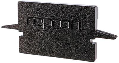 Deko Light 979052 Endkappe H-ET-01-12 Set 2 Stk, Schwarz Profieleindkap Kunststof (l x b x h) 27 x 6 x 12 mm 1 stuk(s)