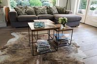 HSM Collection salontafels Austin (set van 3) - bruin/zwart - thumbnail