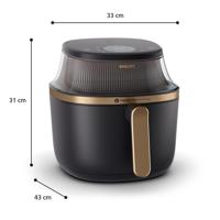 Philips NA332/00 Airfryer Zwart - thumbnail