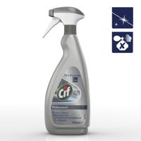 Roestvrijstaal reiniger cif professional 750ml | 6 stuks - thumbnail