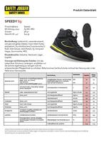 Safety Jogger Speedy Hoog S3 Zwart/Geel - Maat 38 - 00.118.020.38 - thumbnail