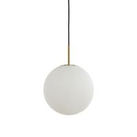 Light & Living Hanglamp 'Medina' 30cm, kleur Antiek Brons/Mat Wit - thumbnail