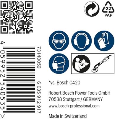 Bosch Accessories EXPERT M480 2608900715 Schuurnet voor wand- en plafondschuurmachine Ongeperforeerd Korrelgrootte (num) 400 (Ø) 225 mm 25 stuk(s) Bosch Accessories EXPERT M480 2608900715 Schuurnet voor wand- en plafondschuurmachine Ongeperforeerd Korrelgrootte (num) 400 (Ø) 225 mm 25 stuk(s)