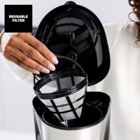 Drip Koffiemachine Taurus Verona inox 12 tazas 1000 W Zwart - thumbnail