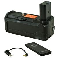 Jupio Battery Grip for Sony A6000/A6300/A6400 + Cable - thumbnail