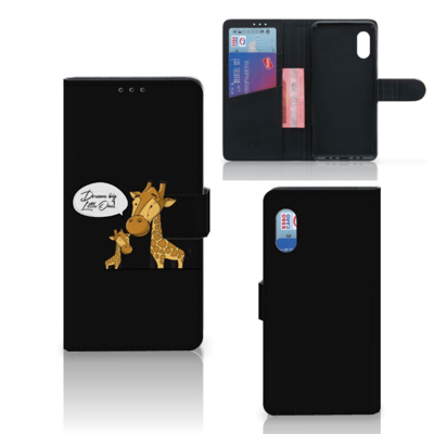 Samsung Xcover Pro Leuk Hoesje Giraffe