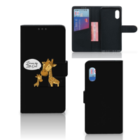 Samsung Xcover Pro Leuk Hoesje Giraffe - thumbnail