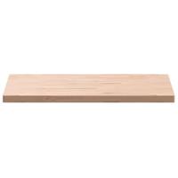 Wastafelblad 100x60x4 cm massief beukenhout - thumbnail