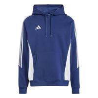 adidas Tiro 24 Sweat Hoodie Donkerblauw Wit - thumbnail