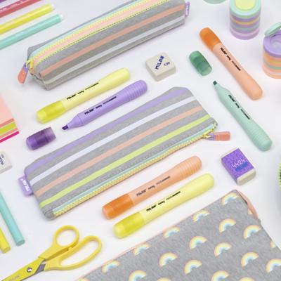 Fluorescerende Markeerstift Set Milan Sway Multicolour Taart 4 Onderdelen