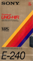 Sony VHS videoband UHG HiFi 240 (4 uur) - thumbnail