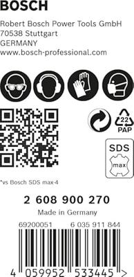 Bosch Accessories EXPERT SDS max-8X 2608900270 Hamerboor 5-delig 32.00 mm Gezamenlijke lengte 520 mm SDS-Max 5 stuk(s)