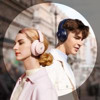 Soundcore by Anker Q30 Bluetooth-hoofdtelefoon, hybride actieve geluidsisolatie, individuele modi, Hi-Res geluid, EQ in app, 40h batterij, comfortabele grip, verbinding van 2 apparaten (blauw) - thumbnail