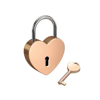 Basi 0006-0702 Hangslot 45 mm Liefdesslot Roze Basi 0006-0702 Hangslot 45 mm Liefdesslot Roze