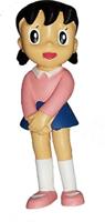 Doraemon Mini figure Shizuka 7 cm - thumbnail
