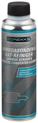 COREXX additief "lambdasonden en reiniger voor de katalysator". lambdason u cat. cleaner