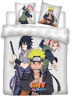 Naruto Dekbedovertrek Ready 240 x 220 cm Polyester 63 x 63 cm - thumbnail