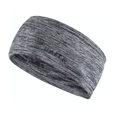 Craft 1909933 Core Essence Thermal Headband - Dk Grey Melange - S