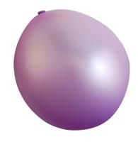 Vaessen Creative • ballon metallic 30cm lila - thumbnail