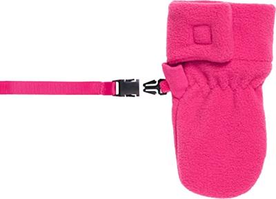 Playshoes babywantjes fleece uni fuchsia Maat