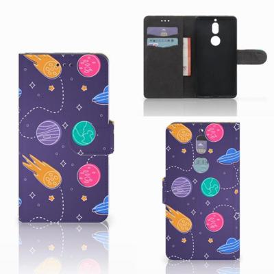 Nokia 7 | Wallet Case | met Pasjes | Space