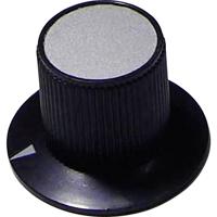 TRU COMPONENTS 29/17 Draaiknop Zwart (Ø x h) 29 mm x 20 mm 1 stuk(s) - thumbnail