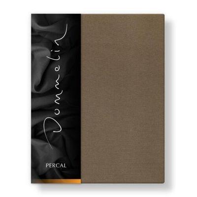 Dommelin Dommelin Laken Uni Percal 200TC 574 Cappuccino 200x270 cm