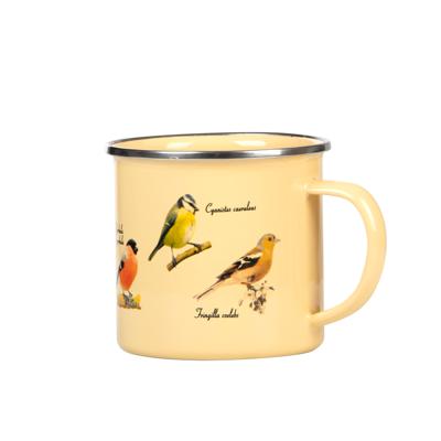 Esschert Design Emaille mok vogels