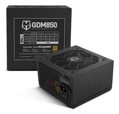 Voedingsbron Nox-Xtreme NXHUMMER850GDM ATX 850 W 80 Plus Gold