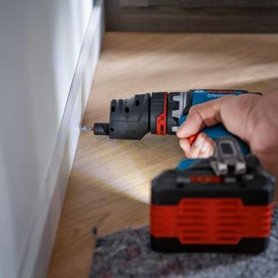 Bosch Professional GSR 18V-90 FC Accu Schroefboormachine FlexiClick 18V 4.0Ah + 4x Hulpstukken in L-Boxx - 06019K6200 - thumbnail