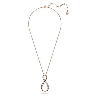 Swarovski 5636494 Ketting Exist Infinity rosekleurig-wit 42-47 cm