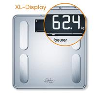 Beurer BF 405 Personenweegschaal Digitaal Weegbereik (max.): 200 kg Wit Met Bluetooth - thumbnail