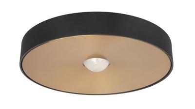 Highlight PlafondlampBright zwart met messing Ø 26cm - P6502.38