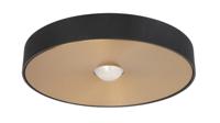 Highlight PlafondlampBright zwart met messing Ø 26cm - P6502.38 - thumbnail