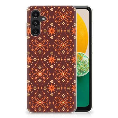 Samsung Galaxy A13 | A04s | TPU bumper | Batik Brown Samsung Galaxy A13 | A04s | TPU bumper | Batik Brown