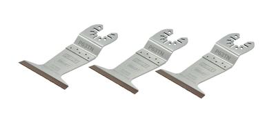 SMART blades UN PUR 63x42mm BiM Titaan blad 3st voor multitool SMART blades UN PUR 63x42mm BiM Titaan blad 3st voor multitool