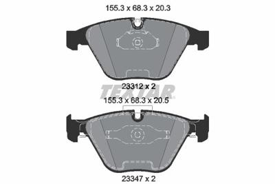 Remblokken set 2331207