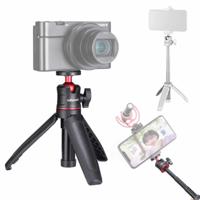 Ulanzi MT-08 vlog-statief, handgreep en selfie stick - zwart - thumbnail