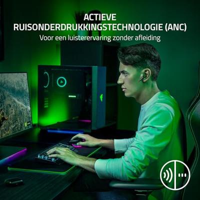 In-ear Bluetooth Hoofdtelefoon Razer RZ12-03820200-R3U1 Zwart