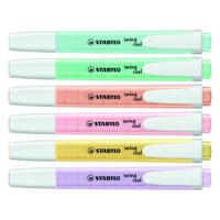 Stabilo swing cool pastel markeerstiften, 6st. - thumbnail
